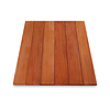 Padoek bar tuintafel - Trendy - 2,1 cm dik - hardhout buiten bartafel van padouk (onbehandeld)