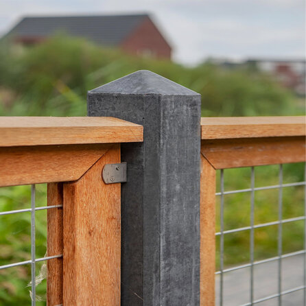 Keruing U profiel - 35x88 mm - geschaafd - afdeklat - keruing hardhout KD 18-20%