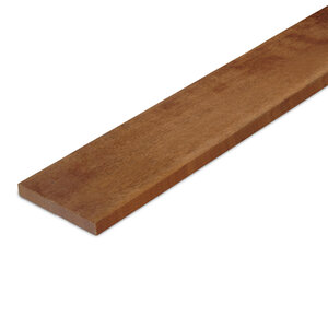 Angelim vermelho plank - 20x150 mm - ruw - AD