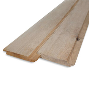 Eiken channelsiding - 21x115 mm - geschaafd - KD