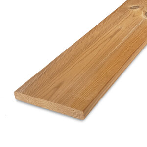Thermo grenen plank - 21x140 mm - geschaafd - KD
