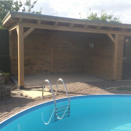 Eiken balk - 100x200 mm - fijnbezaagd / ruw - balk voor buiten - eikenhout AD 20-25%