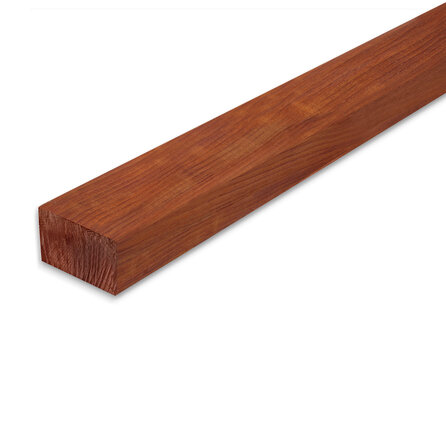 Padoek balk - 43x135 mm - geschaafd - balk voor buiten - padouk hardhout AD 20-25%
