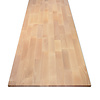 Beuken vingerlas paneel - 2,7 cm dik (1-laag) - A/B beukenhout - gevingerlast meubelpaneel - timmerpaneel 8-12% KD - voor binnen