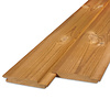 Thermo grenen channelsiding - 21x115 mm - geschaafd - channel siding - thermisch gemodificeerd grenenhout KD 8-12%