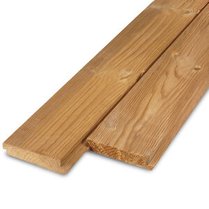 Thermo vuren enkel blokprofiel - 21x125 mm - geschaafd - KD Thermo vuren enkel blokprofiel - 21x125 mm - geschaafd - KD