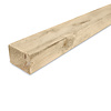 Vuren balk - 75x125 mm - fijnbezaagd / ruw - balk voor binnen - vurenhout KD 18-20%