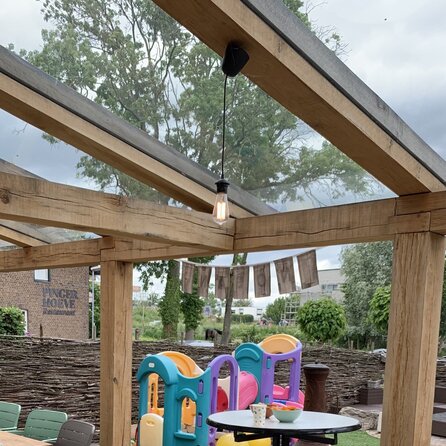 Eiken balk - 100x150 mm - fijnbezaagd / ruw - balk voor buiten - eikenhout AD 20-25%