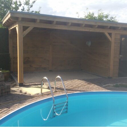 Eiken balk - 100x150 mm - fijnbezaagd / ruw - balk voor buiten - eikenhout AD 20-25%