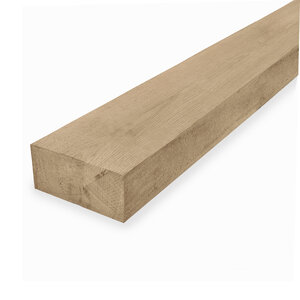 Eiken balk - 70x150 mm - ruw - AD