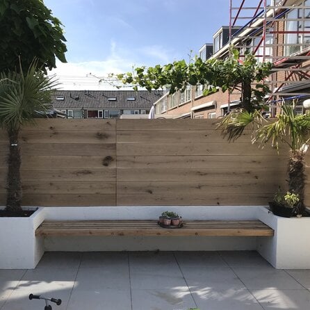 Eiken sponningplank - 18x170 mm - geschaafd - shiplap - eikenhout KD 18-20%