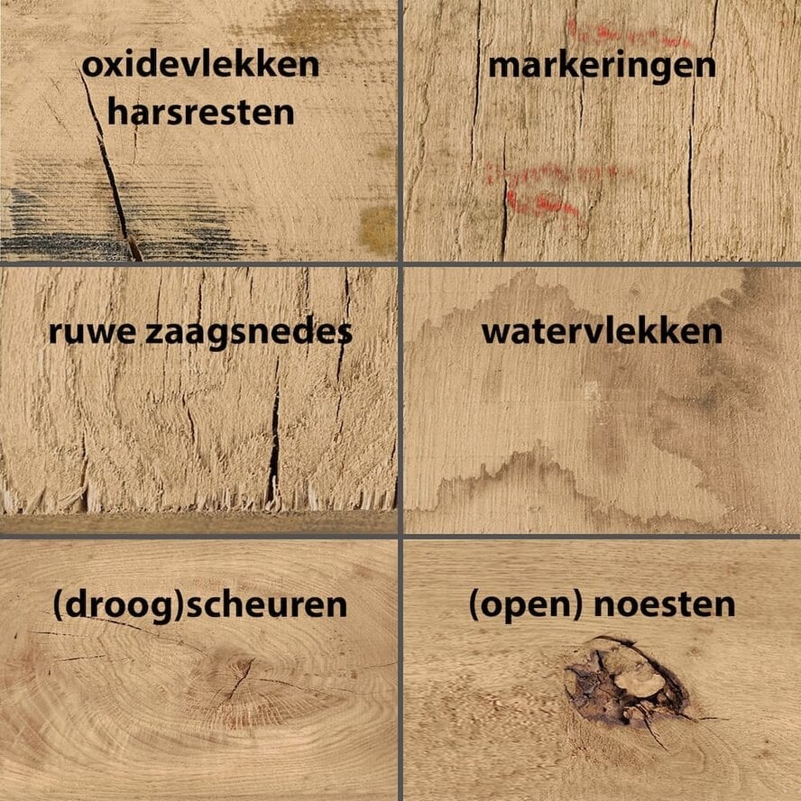 Eiken balk - 150x150 mm - fijnbezaagd / ruw - balk voor buiten - eikenhout AD 20-25% Eiken balk - 150x150 mm - fijnbezaagd / ruw - balk voor buiten - eikenhout AD 20-25%