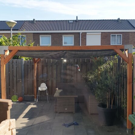 Douglas balk - 65x160 mm - geschaafd - balk voor buiten - douglashout KD 18-20%