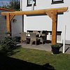 Douglas balk - 150x150 mm - fijnbezaagd / ruw - balk voor buiten - douglashout AD 20-25%