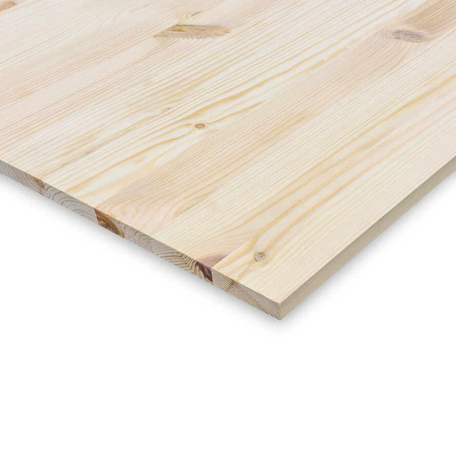 Grenen paneel - 1,8 cm dik - 123x320 cm - meubelpaneel - A/B kwaliteit grenenhout - KD 8-12% Grenen paneel - 1,8 cm dik - 123x320 cm - meubelpaneel - A/B kwaliteit grenenhout - KD 8-12%
