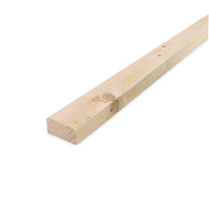 vuren - plank Vuren plank - 32x75 mm - ruw - KD