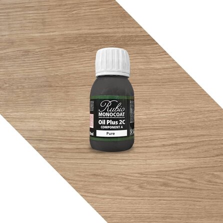 Rubio Monocoat olie - in kleur - 0,1 liter - 1 (A) component - geschikt voor binnen Rubio Monocoat olie - in kleur - 0,1 liter - 1 (A) component - geschikt voor binnen