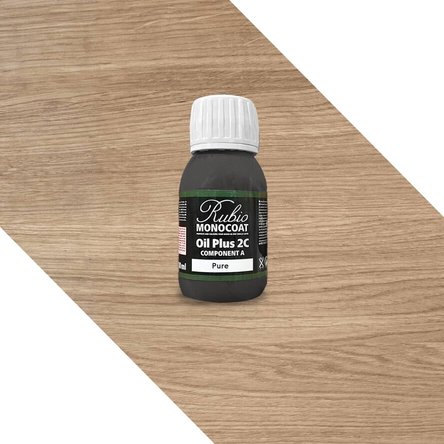 Rubio Monocoat olie - in kleur - 0,1 liter - 1 (A) component - geschikt voor binnen Rubio Monocoat olie - in kleur - 0,1 liter - 1 (A) component - geschikt voor binnen