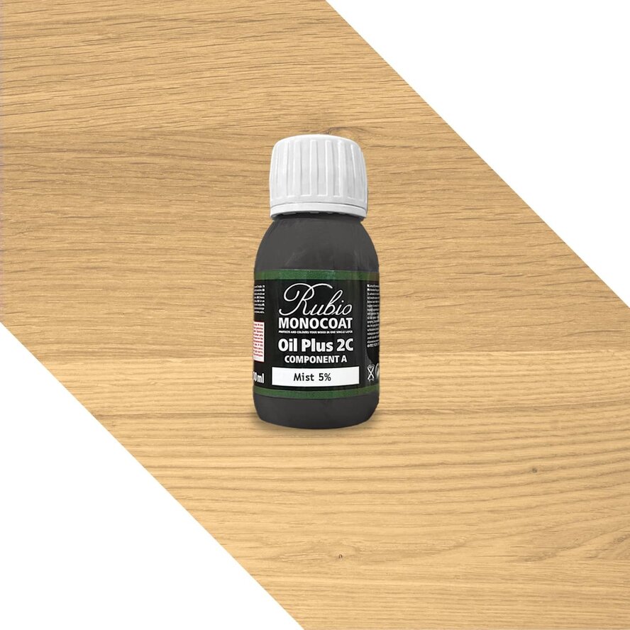 Rubio Monocoat olie - in kleur - 0,1 liter - 1 (A) component - geschikt voor binnen Rubio Monocoat olie - in kleur - 0,1 liter - 1 (A) component - geschikt voor binnen