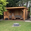 Douglas balk - 43x135 mm - geschaafd - balk voor buiten - douglashout AD 20-25%