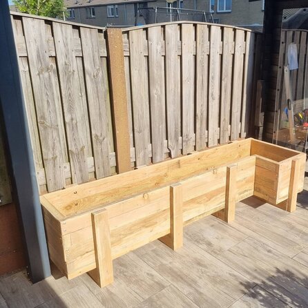 Douglas balk - 50x100 mm - fijnbezaagd / ruw - balk voor buiten - douglashout AD 20-25%