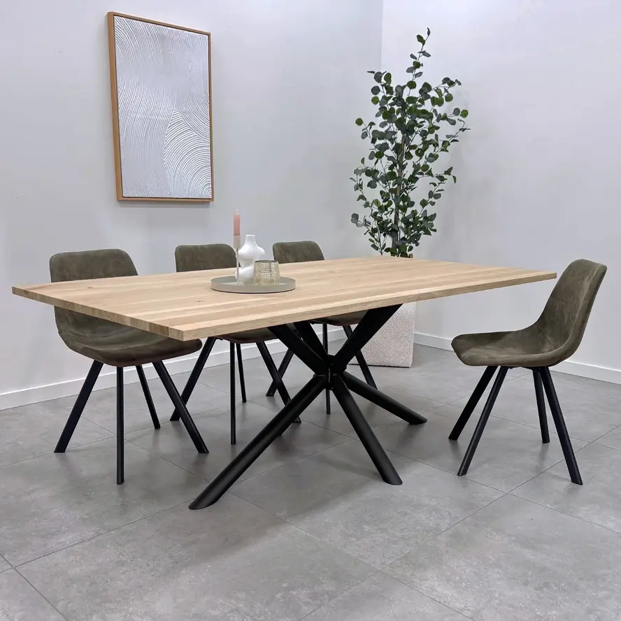 Zwart matrix tafelonderstel (3-delig) - staal / ijzer - diameter 6 cm - afmeting: 78x140 cm - hoogte: 72 cm - centrale matrix tafelpoot metaal zwart gecoat Zwart matrix tafelonderstel (3-delig) - staal / ijzer - diameter 6 cm - afmeting: 78x140 cm - hoogte: 72 cm - centrale matrix tafelpoot metaal zwart gecoat