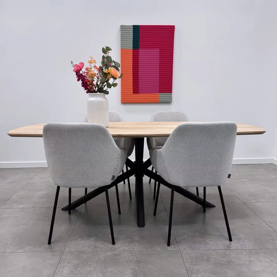 Zwart matrix tafelonderstel (3-delig) - staal / ijzer - diameter 6 cm - afmeting: 78x140 cm - hoogte: 72 cm - centrale matrix tafelpoot metaal zwart gecoat Zwart matrix tafelonderstel (3-delig) - staal / ijzer - diameter 6 cm - afmeting: 78x140 cm - hoogte: 72 cm - centrale matrix tafelpoot metaal zwart gecoat