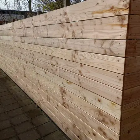 Douglas plank - 28x64 mm - geschaafd - plank voor buiten - douglashout KD 18-20%