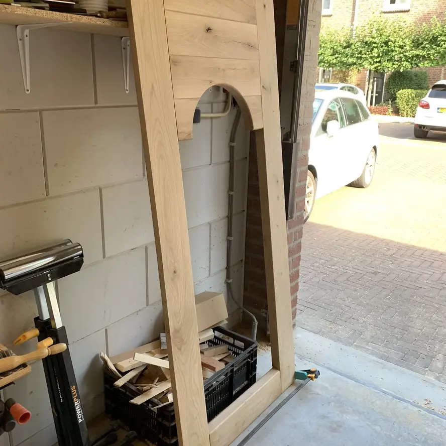 Eiken balk - 40x140 mm - geschaafd - balk voor buiten - eikenhout AD 20-25% Eiken balk - 40x140 mm - geschaafd - balk voor buiten - eikenhout AD 20-25%