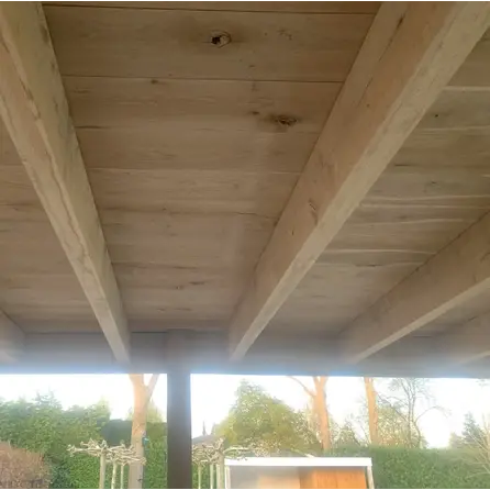 Eiken balk - 68x230 mm - geschaafd - balk voor buiten - eikenhout AD 20-25% Eiken balk - 68x230 mm - geschaafd - balk voor buiten - eikenhout AD 20-25%