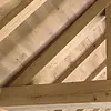Eiken balk - 85x85 mm - geschaafd - balk voor buiten - eikenhout AD 20-25%