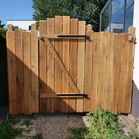 Eiken balk - 100x100 mm - fijnbezaagd / ruw - balk voor buiten - eikenhout AD 20-25%