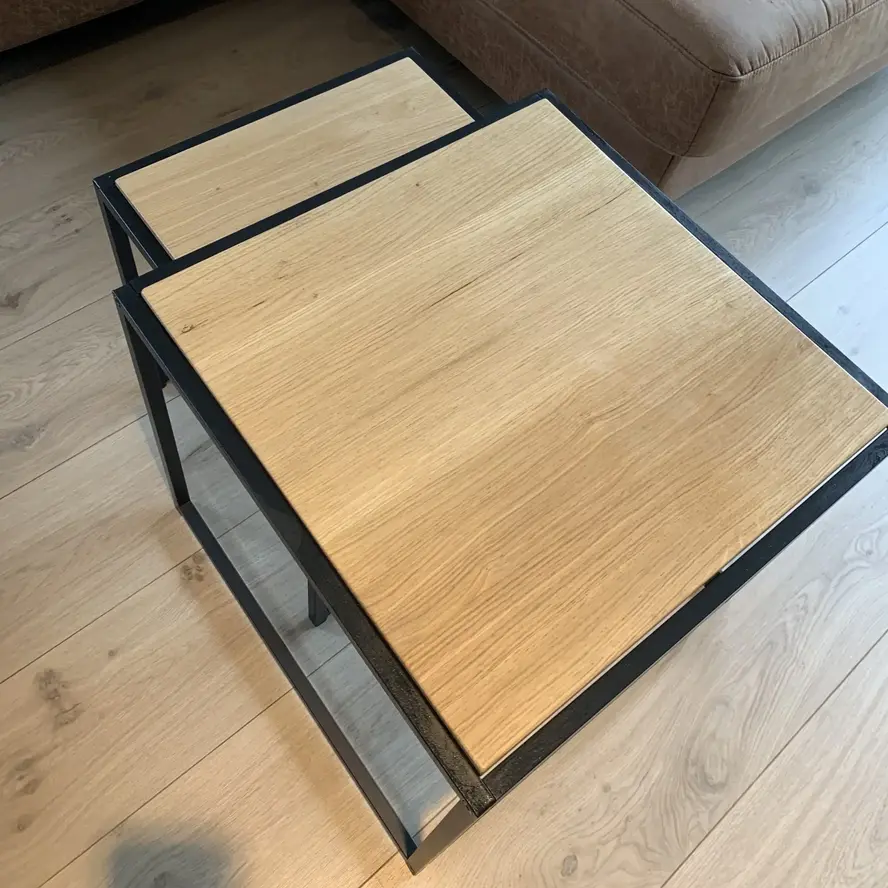 Eiken blad - op maat - 2 cm dik (1-laags) - eiken paneel - foutvrij eikenhout - 8-12% KD - voor binnengebruik Eiken blad - op maat - 2 cm dik (1-laags) - eiken paneel - foutvrij eikenhout - 8-12% KD - voor binnengebruik