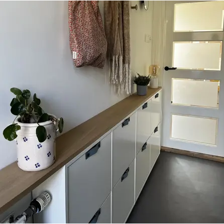 Eiken blad - op maat - 2 cm dik (1-laags) - eiken paneel - rustiek eikenhout - 8-12% KD - voor binnengebruik