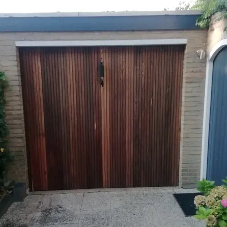 Padoek Deens rabat - 21x125 mm - geschaafd - deensrabat - padouk hardhout AD 20-25%