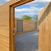 Thermo vuren Deens rabat - 26x130 mm - geschaafd - deensrabat - thermisch gemodificeerd vurenhout KD 8-12%
