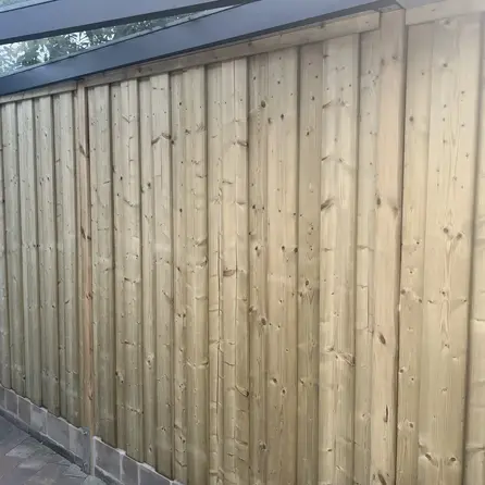 Geïmpregneerd vuren plank - 18x145 mm - geschaafd - plank voor buiten - geïmpregneerd vurenhout KD 18-20%