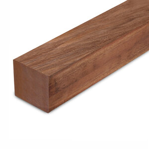 Angelim vermelho balk - 88x88 mm - geschaafd - AD