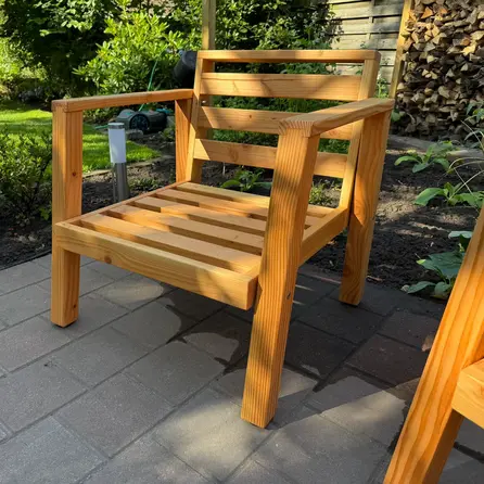 Douglas plank - 28x64 mm - geschaafd - plank voor buiten - douglashout KD 18-20%