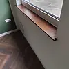 Thermo fraké plank - 28x140 mm - geschaafd - plank voor buiten - thermisch gemodificeerd frake hout KD 8-12%