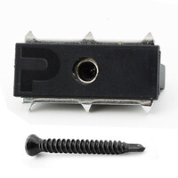 PuraFix montageclips RVS - blinde bevestiging - 6 mm - 100 stuks
