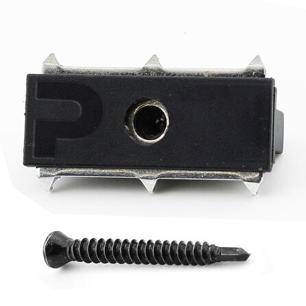 PuraFix montageclips RVS - blinde bevestiging - 100 stuks