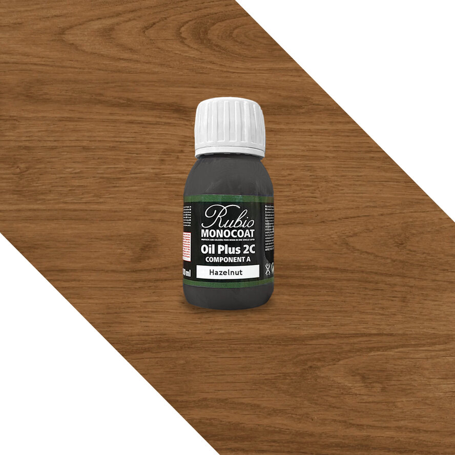 Rubio Monocoat olie - in kleur - 0,1 liter - 1 (A) component - geschikt voor binnen Rubio Monocoat olie - in kleur - 0,1 liter - 1 (A) component - geschikt voor binnen