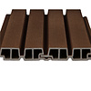 Composiet dubbel blokprofiel (hol) - ipé look - 33x140 mm - blokprofiel - houtcomposiet