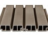 Composiet dubbel blokprofiel (hol) - vergrijsd hout look - 33x140 mm - blokprofiel - houtcomposiet