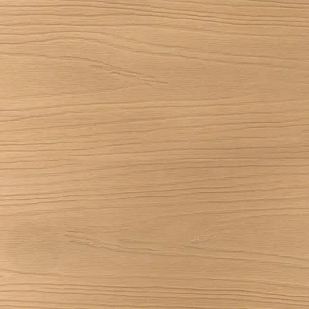 Composiet vlonderplank - cedar look - 23x138 mm - 1 zijde geschaafd / 1 zijde geborsteld (optiek) - terrasplank met blinde bevestiging - houtcomposiet