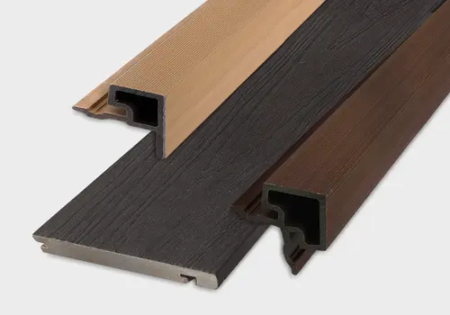 Alle composiet afwerkprofielen - voor randen, kanten, hoeken en als begin/start profiel - voor een strakke afwerking van composiet vlonders & gevelbekleding!