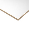 Multiplex berken - wit (RAL 9016) - 9 mm dik - witte melamine plaat - Melaply