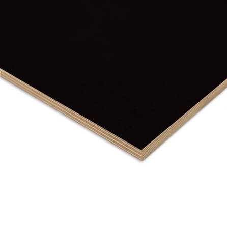 Betonplex berken - zwart bruin - 9 mm dik - berken betontriplex plaat - Trimaform