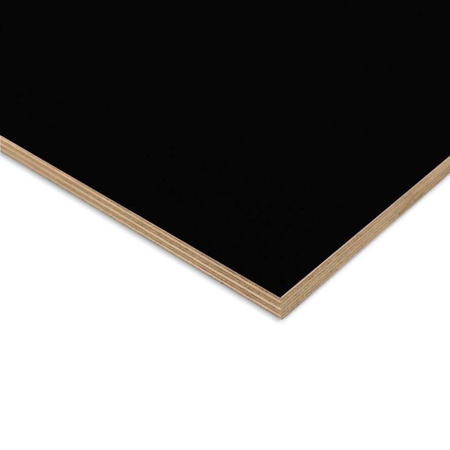 Zwart berken betonplex - 9 mm dik - berken betontriplex plaat - Trimaform Zwart berken betonplex - 9 mm dik - berken betontriplex plaat - Trimaform